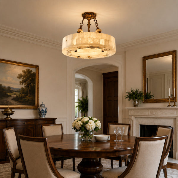 Mirelven Alabaster Ceiling Light 3