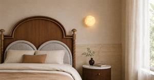 Mirevon Alabaster Pebble Wall Light 3