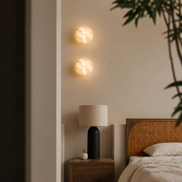 Mirevon Alabaster Pebble Wall Light 6