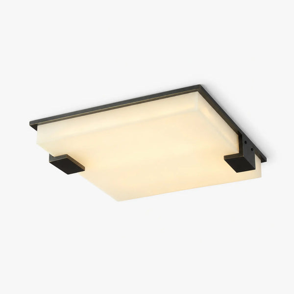 Morlis Alabaster Square Ceiling Light 5