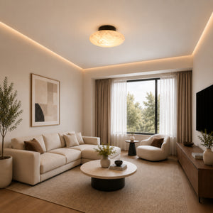 Narelven Alabaster Ceiling Light 1