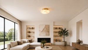 Narelven Alabaster Ceiling Light 6