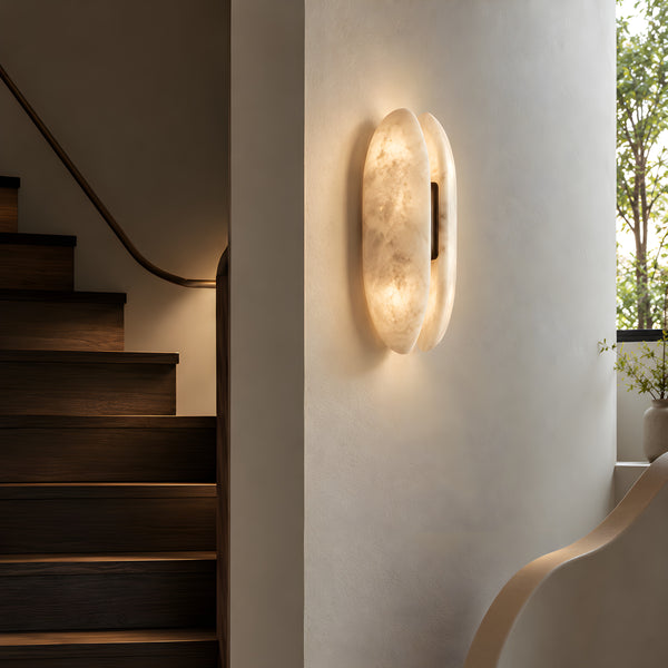Navellor Alabaster Capsule Wall Lamp 6