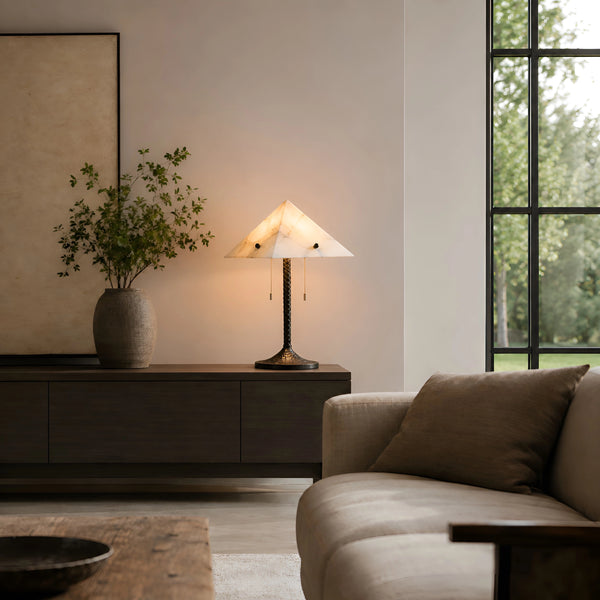 Neralune Alabaster Table Lamp 6