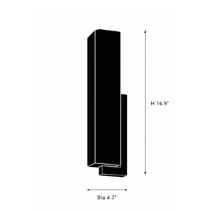 Neravin Alabaster Column Wall Light 4