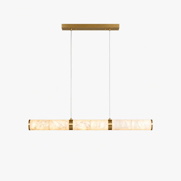 Neraxis Segmented Alabaster Pendant Light 11
