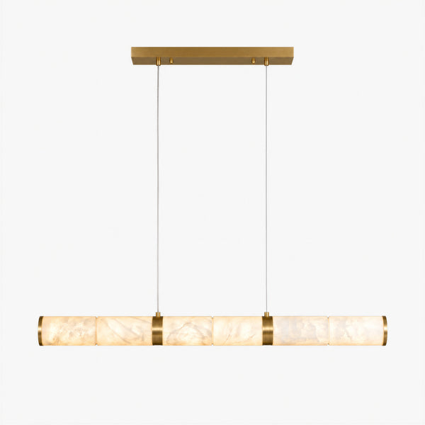 Neraxis Segmented Alabaster Pendant Light 7