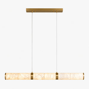 Neraxis Segmented Alabaster Pendant Light 8
