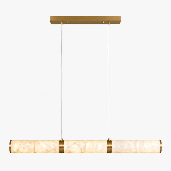 Neraxis Segmented Alabaster Pendant Light 8