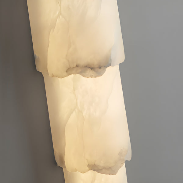 Nerovyn Raw Alabaster Wall Light 11