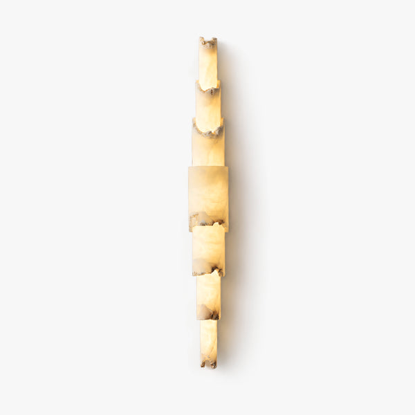 Nerovyn Raw Alabaster Wall Light 9