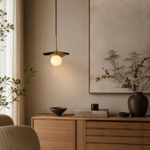 Nerwyn Alabaster Petal Pendant Light 4