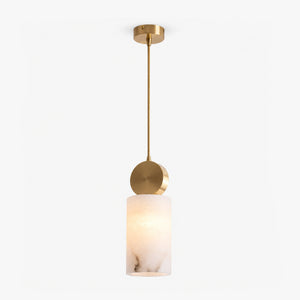 Nesaro Alabaster Disc Pendant Light 10