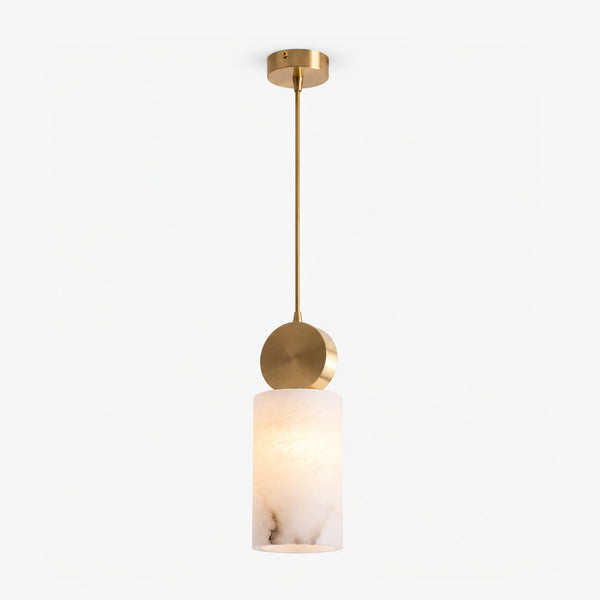 Nesaro Alabaster Disc Pendant Light 10