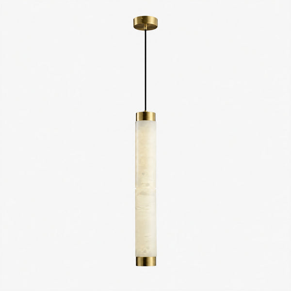 Norqen Alabaster Cylinder Chandelier 1