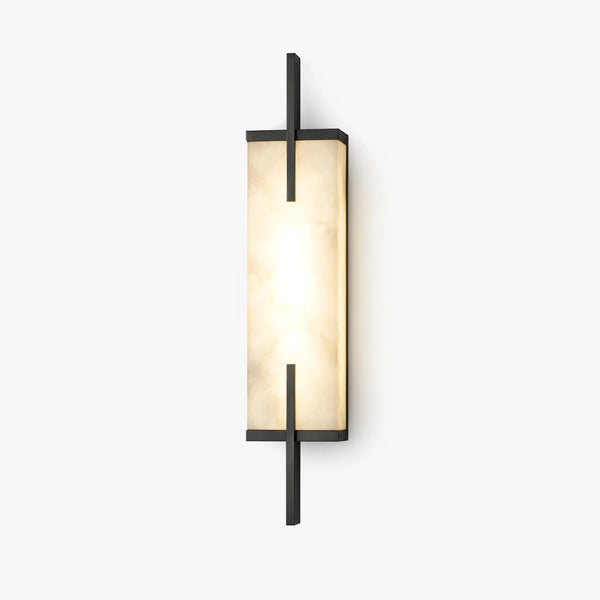 Norvren Rectangular Alabaster Wall Light 7