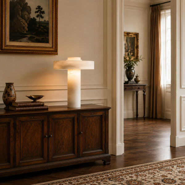 Novrien Alabaster Table Lamp 8