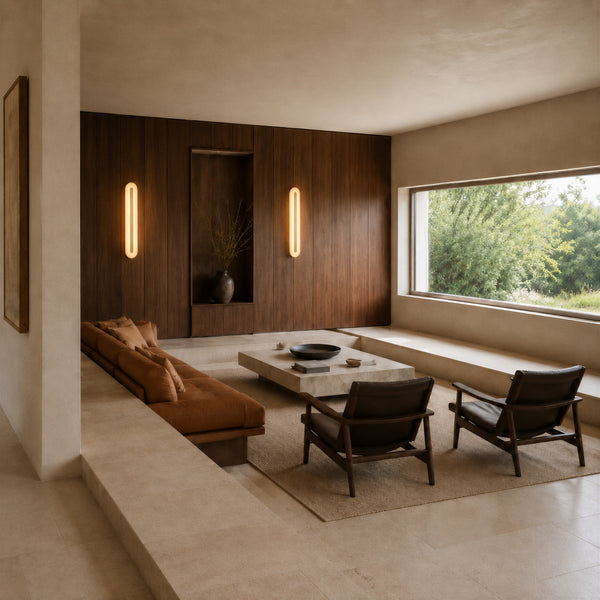 Nureven Alabaster Linear Wall Light 11