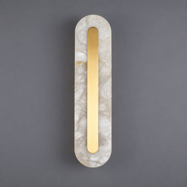 Nureven Alabaster Linear Wall Light 13