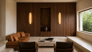 Nureven Alabaster Linear Wall Light 2