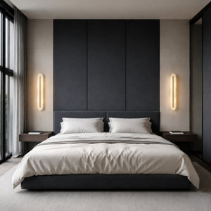 Nureven Alabaster Linear Wall Light 9