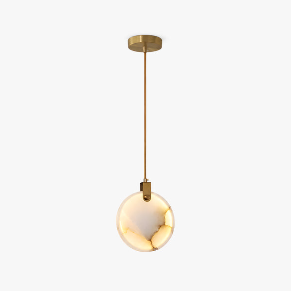 Oavre Alabaster Disc Chandelier 1