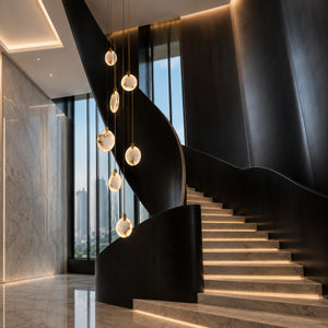 Oavre Alabaster Disc Chandelier 11