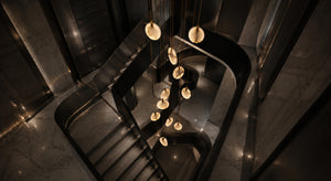 Oavre Alabaster Disc Chandelier 5
