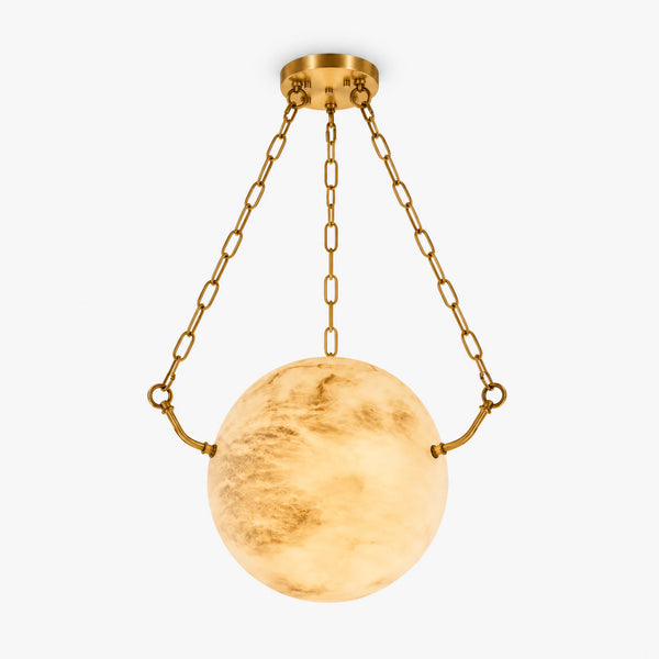 Orbexa Alabaster Globe Pendant Light 6