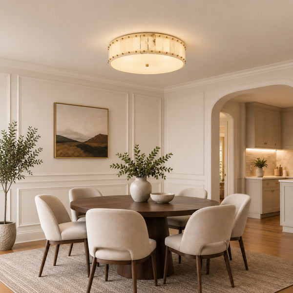 Orelvk Alabaster Ceiling Light 1