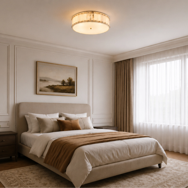 Orelvk Alabaster Ceiling Light 2