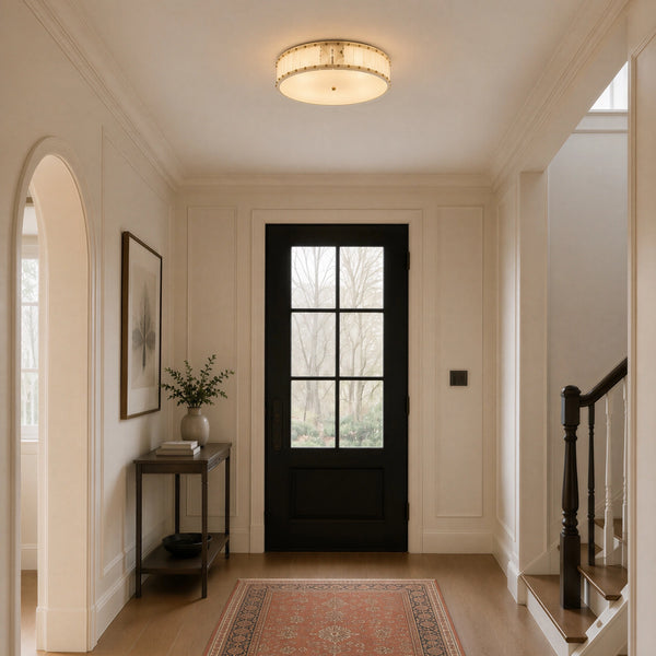 Orelvk Alabaster Ceiling Light 3