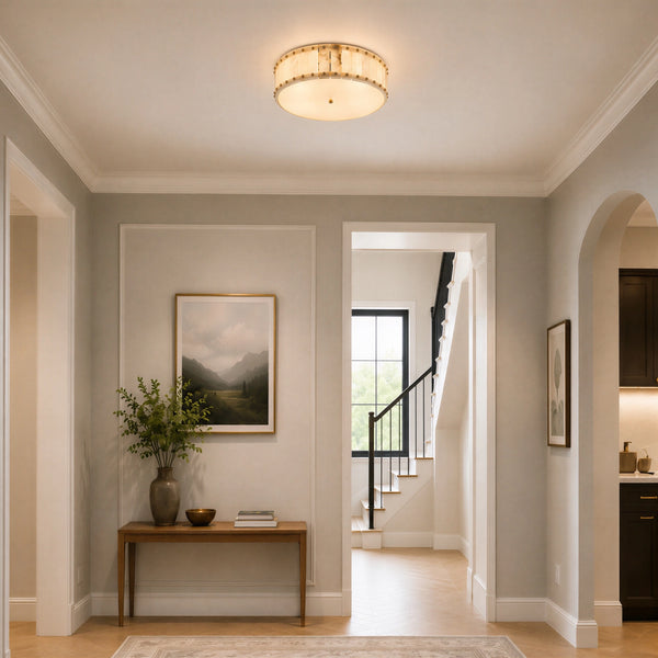 Orelvk Alabaster Ceiling Light 4