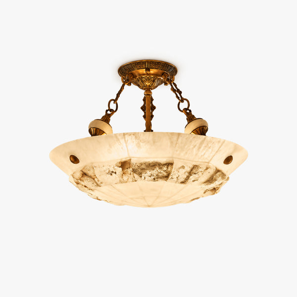 Orvelan Alabaster Ceiling Light 10