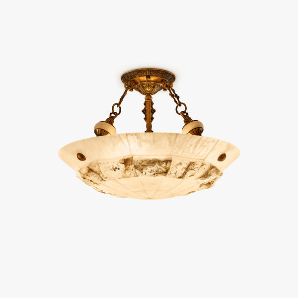 Orvelan Alabaster Ceiling Light 12