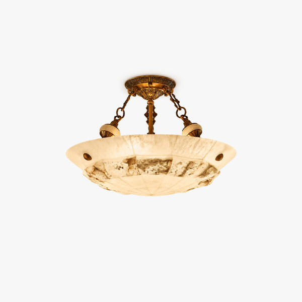 Orvelan Alabaster Ceiling Light 6