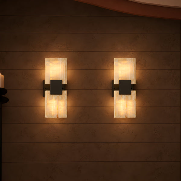 Orvessa Alabaster Wall Lamp 7