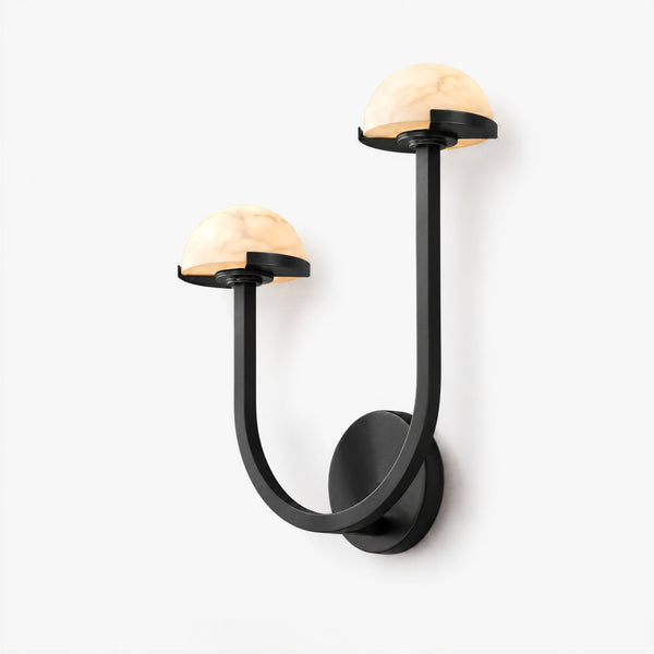 Osvarel Alabaster Dome Wall Light 11