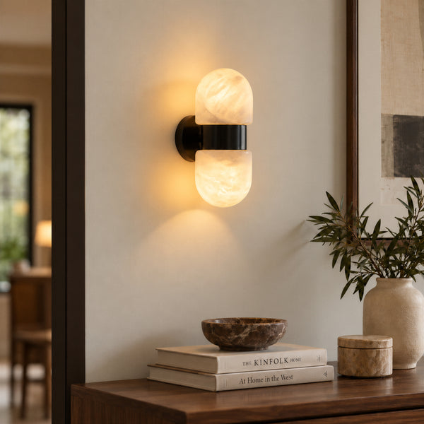 Osvenor Alabaster Wall Light 1