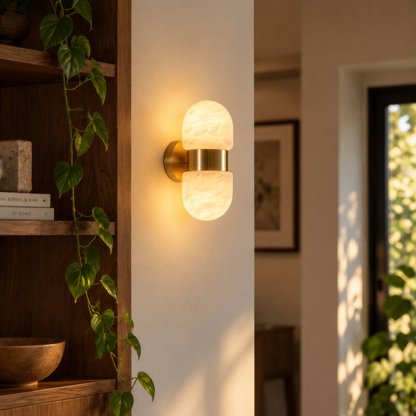 Osvenor Alabaster Wall Light 5