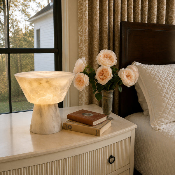 Ovelryn Alabaster Table Lamp 1