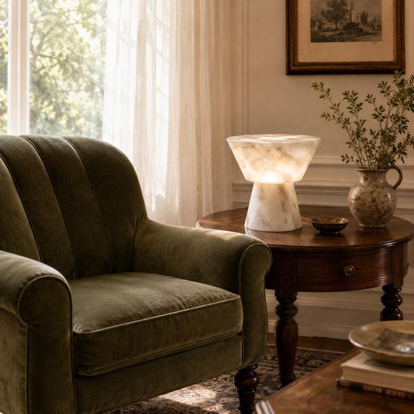 Ovelryn Alabaster Table Lamp 3