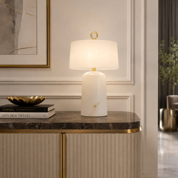 Pellorin Alabaster Table Lamp 3