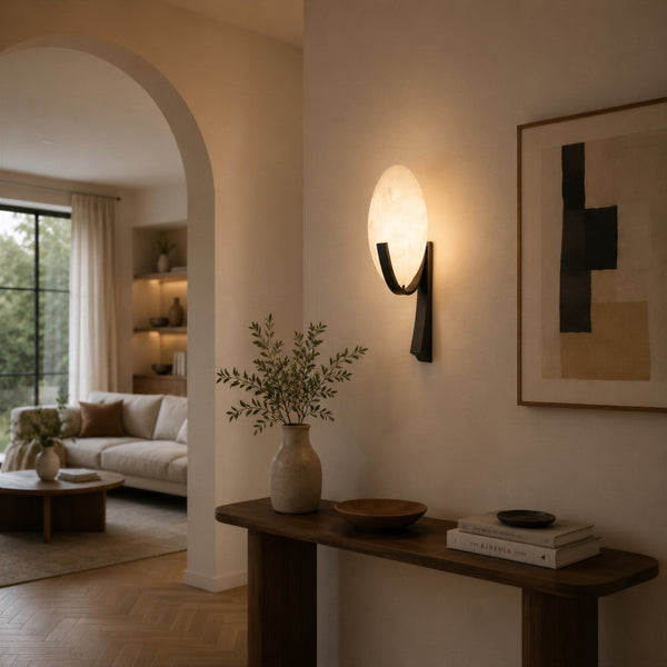 Qovrien Alabaster Wall Light 5