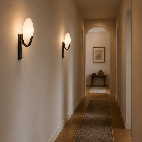Qovrien Alabaster Wall Light 7