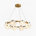 Image for Quenor Alabaster Disc Ring Chandelier