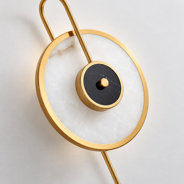 Ravelyn Alabaster Wall Lamp 7