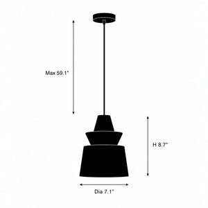 Rethan Alabaster Tiered Pendant Light 2