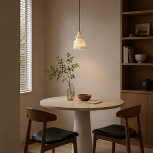 Rethan Alabaster Tiered Pendant Light 6