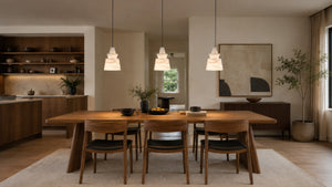 Rethan Alabaster Tiered Pendant Light 8